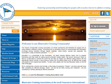 Tablet Screenshot of bluewatercruising.org